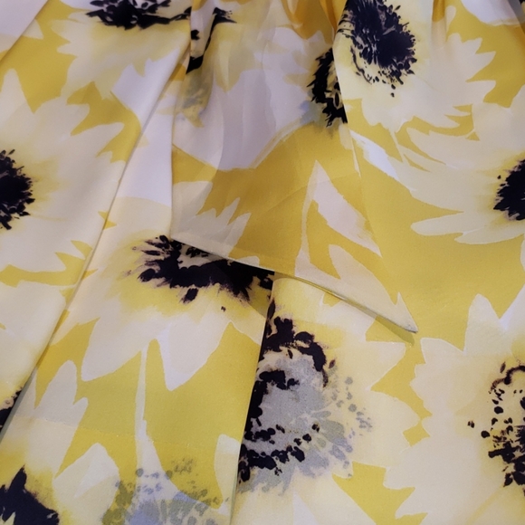 Kate Spade SUNNY Daisy SILK Organza Dress NEW Sundress Chic! Women's 14 🎉HPx3 - Picture 10 of 13